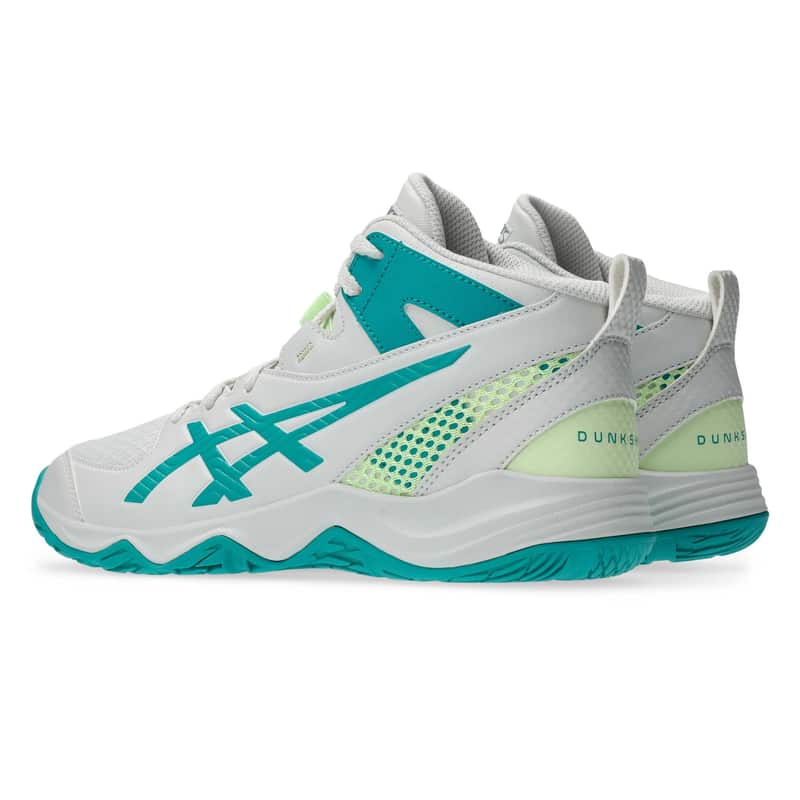 アシックス シューズ DUNKSHOT MB 10 COOL MIST/WAVE TEAL 1064A019-100ダンクショット バスケットボール ジュニア キッズ ASICS