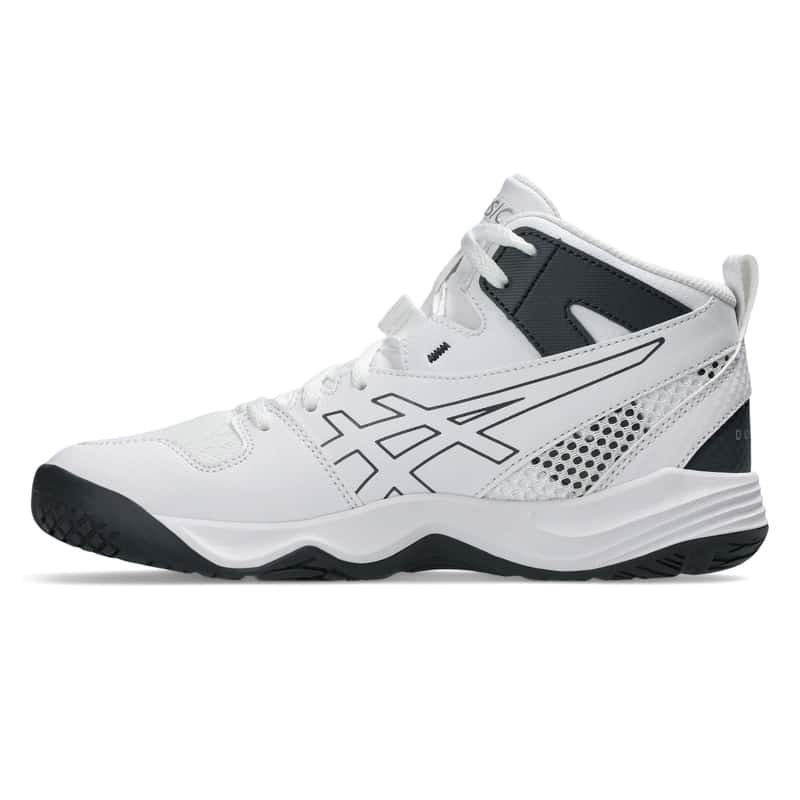 アシックス シューズ DUNKSHOT MB 10 WHITE/CARRIER GREY 1064A019-101ダンクショット バスケットボール ジュニア キッズ ASICS