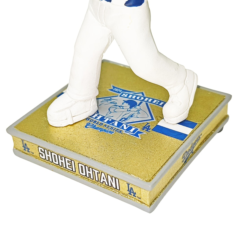 大谷翔平 ワールドシリーズチャンピオン miniビッグヘッド 4.5インチ ロサンゼルス ドジャース 2024年 優勝 メジャーリーグ公認MLBグッズ  ボブルヘッド