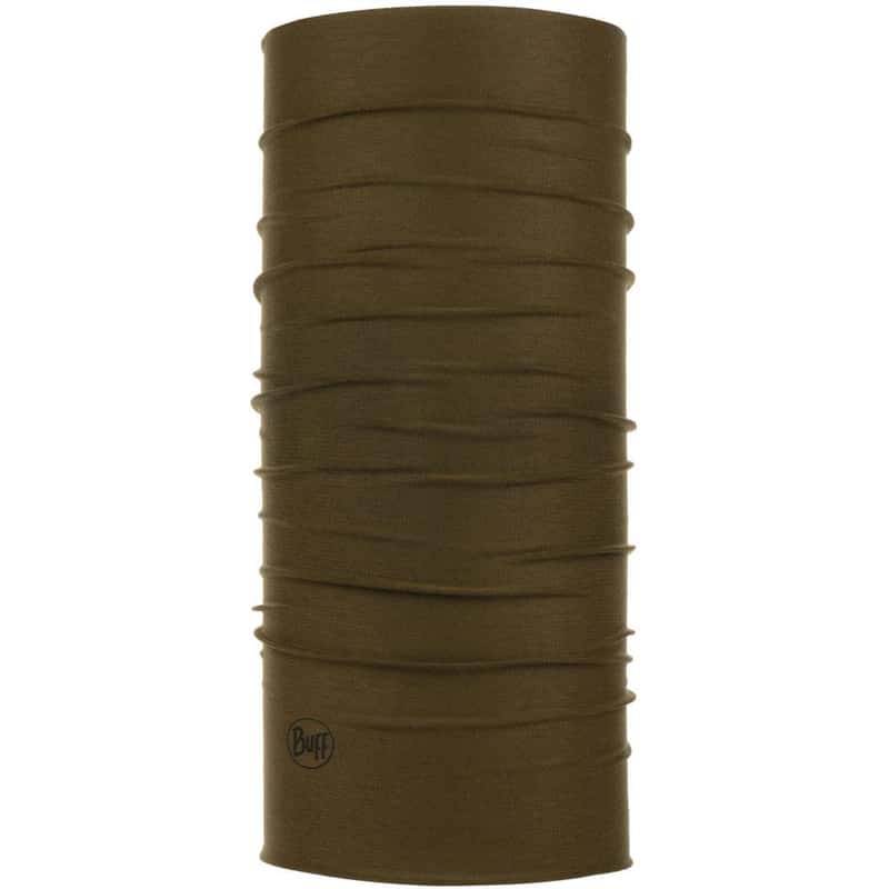 バフ ネックウォーマー COOLNET UV+ INSECT SHIELD SOLID MILITARY 350602 防虫加工製品 UPF50 4way 速乾 抗菌防臭 縫い目なし BUFF