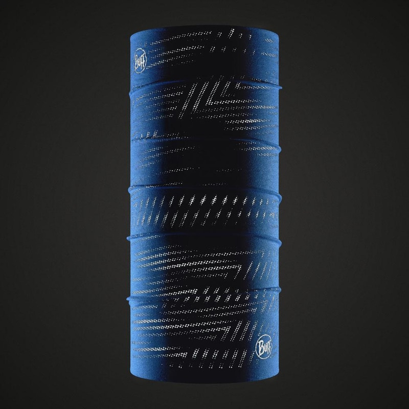 バフ ネックウォーマー REFLECTIVE SOLID OLYMPIAN 404893 360°再帰反射 UPF50 体温調整 軽量 4way 速乾 シームレス 縫い目なし BUFF