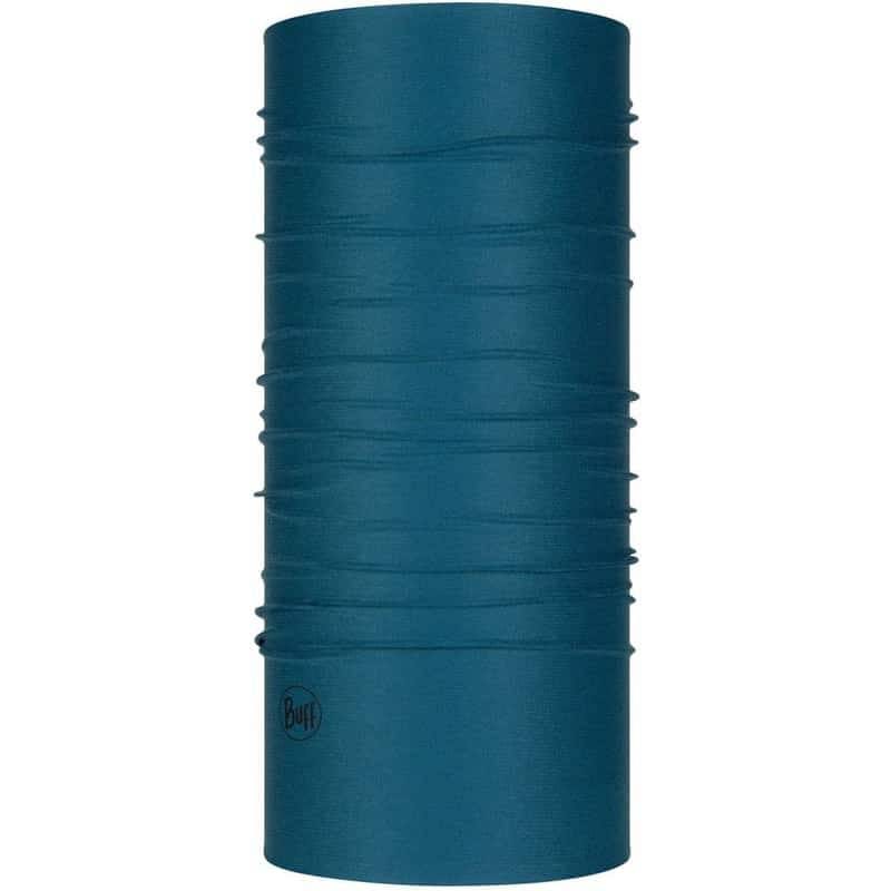 バフ ネックウォーマー COOLNET UV+ INSECT SHIELD SOLID ECLIPSE BLUE 426888 防虫加工製品 UPF50 体温調整 軽量 4way 速乾 抗菌防臭 BUFF