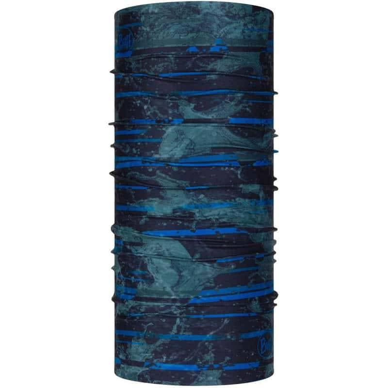 バフ ネックウォーマー COOLNET UV+ INSECT SHIELD STRAY BLUE 427267 防虫加工製品 UPF50 体温調整 軽量 4way 速乾 抗菌防臭 BUFF