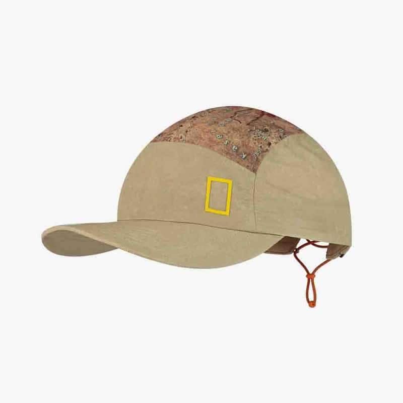 バフ キャップ 5 PANEL EXPLORE CAP GEOS BRINDLE NATIONAL GEOGRAPHIC 501769 超軽量 速乾 クライミング ランニング BUFF