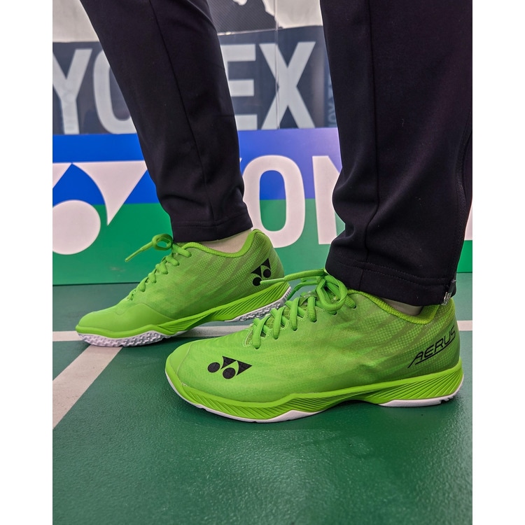 【限定カラー】ヨネックス バドミントンシューズ パワークッションエアラスZ メン. SHBAZ2MY-359 フラッシュグリーン メンズ YONEX