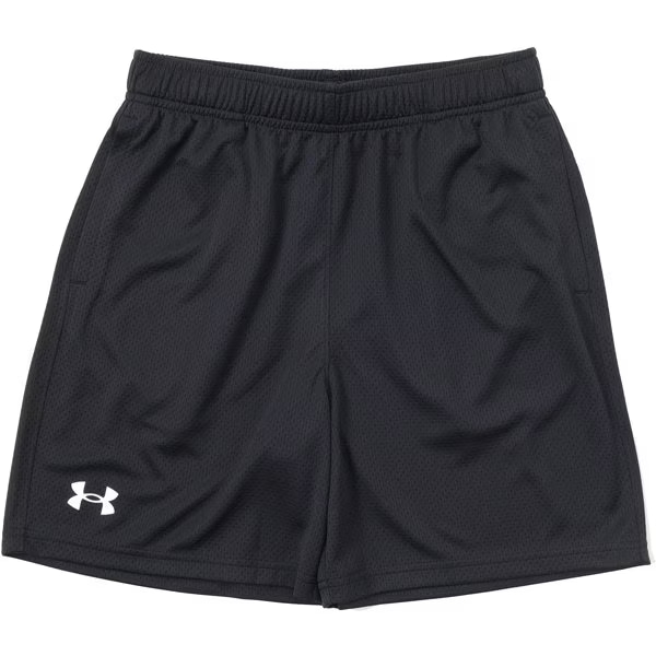 アンダーアーマー UAテック メッシュショーツ 1387348-001 Black/White キッズ ジュニア トレーニング サッカー テニス バドミントン UNDER ARMOUR