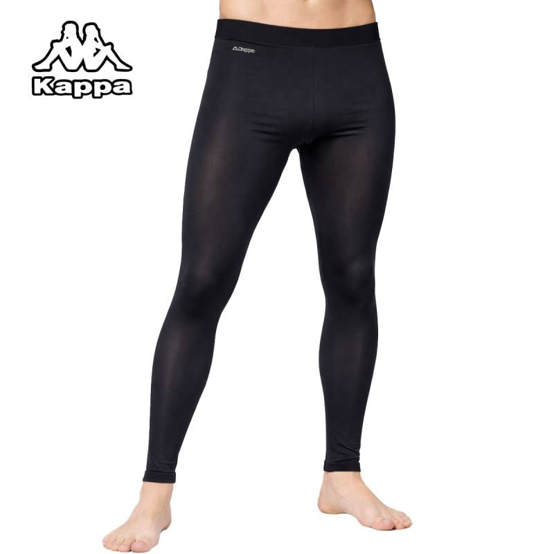 カッパ  程よい加圧 吸汗速乾 ソフトコンプレッションウェア レギンス ロングインナーパンツ 215360-235 メンズ Kappa フィットネス トレーニング ジム