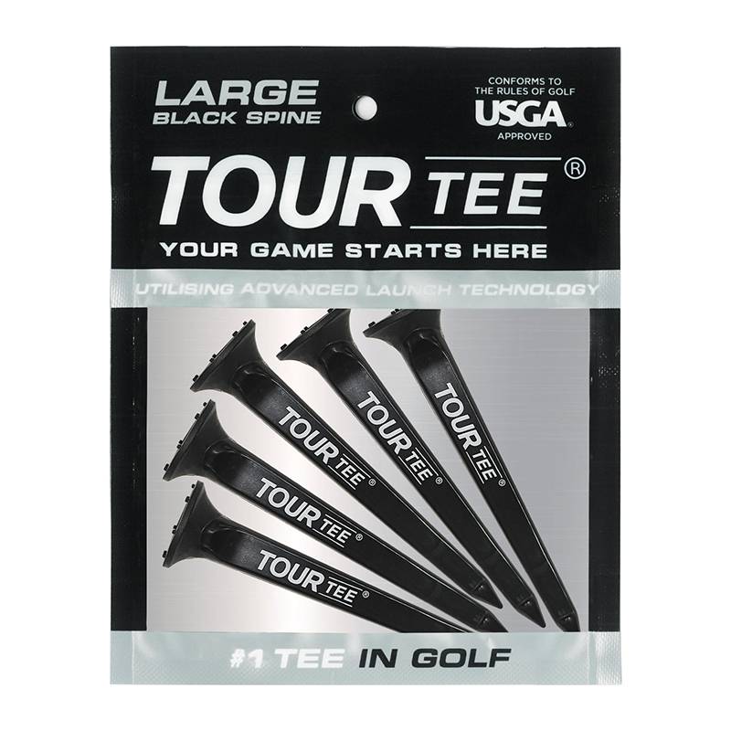 LITE TOUR TEE LARGE BLACK ライト ツアーティー ラージ ブラック 80mm 使いやすい 初心者 プロ メンズ レディース ユニ USGAR&Aルール適合