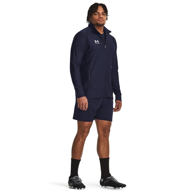 アンダーアーマー UAコーチ トラックジャケット 1379494-410 Midnight Navy / White メンズ サッカー トレーニング ウォームアップ UNDER ARMOUR