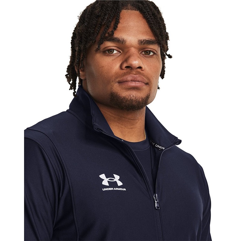 アンダーアーマー UAコーチ トラックジャケット 1379494-410 Midnight Navy / White メンズ サッカー トレーニング ウォームアップ UNDER ARMOUR