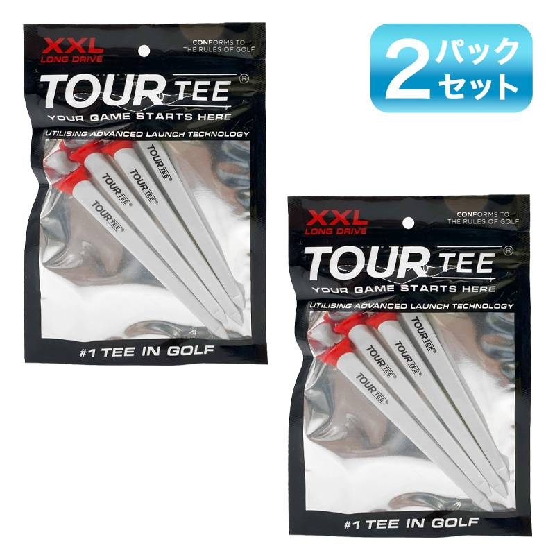 【2パックセット】LITE TOUR TEE XXL LONG DRIVE ライト ツアーティー ロング ドライブ 100mm 使いやすい 初心者 プロ ユニ USGAR&Aルール適合