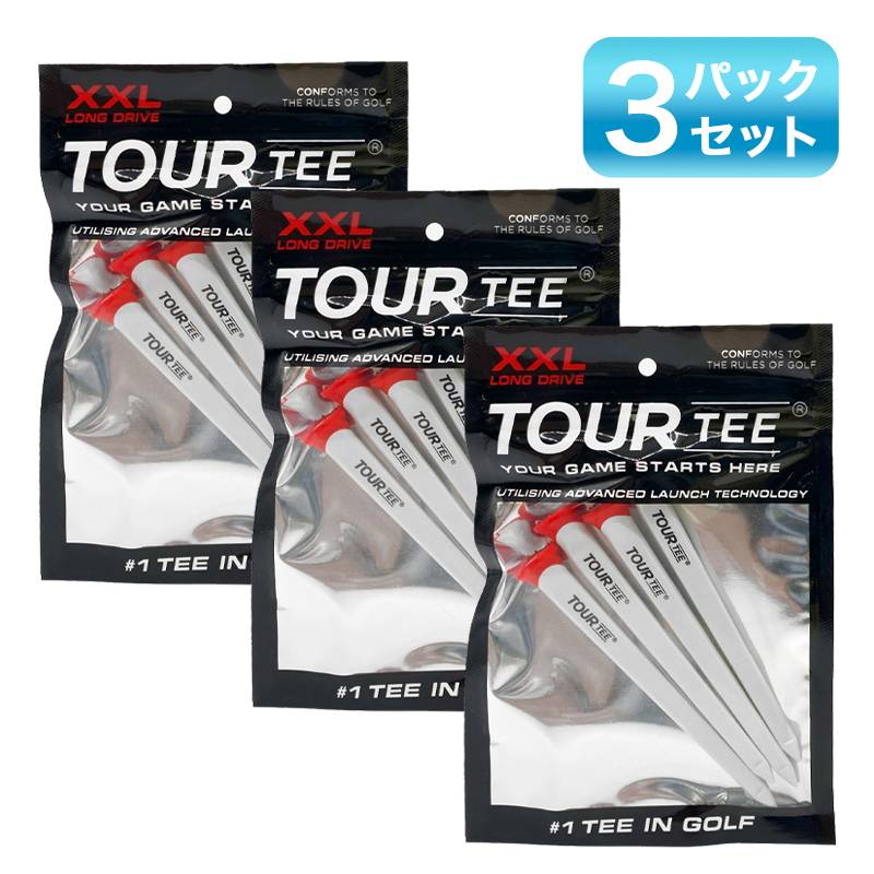 【3パックセット】LITE TOUR TEE XXL LONG DRIVE ライト ツアーティー ロング ドライブ 100mm 使いやすい 初心者 プロ ユニ USGAR&Aルール適合