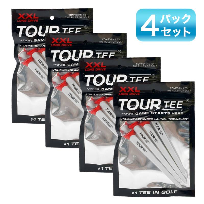 【4パックセット】LITE TOUR TEE XXL LONG DRIVE ライト ツアーティー ロング ドライブ 100mm 使いやすい 初心者 プロ ユニ USGAR&Aルール適合