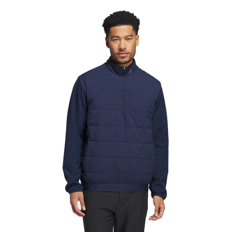 アディダス ゴルフ ウェア ULT365 キルティング ジャケット JTX82 IW1391 カレッジネイビー