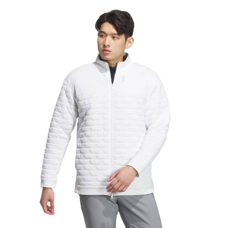 アディダス ゴルフ ウェア コードカオス ウォームパッド キルトジャケット KSL84 JJ0237 ホワイト