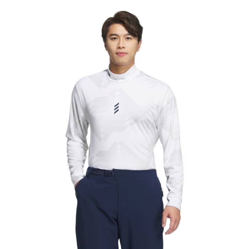 アディダス ゴルフ ウェア コードカオス モックネック 長袖シャツ KSL86 JJ0226 ホワイト
