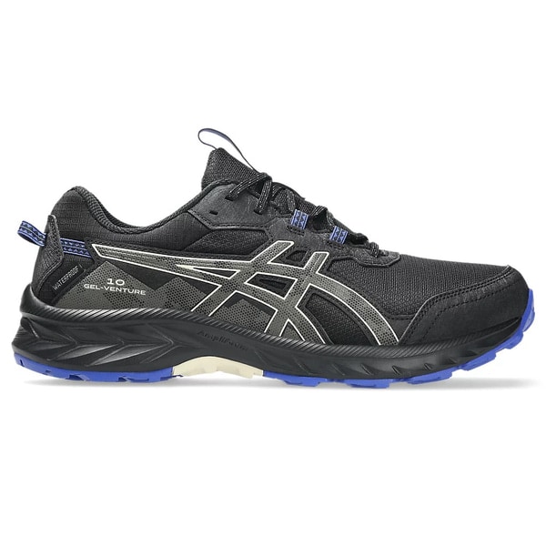 アシックス シューズ GEL-VENTURE 10 WATERPROOF BLACK/BROWN STONE 1011B965-002ゲルベンチャー ランニング 防水 メンズ ASICS