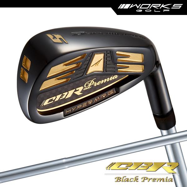 アイアンセット 6本セット 5I 6I 7I 8I 9I PW CBR ブラックプレミア スチールシャフト仕様 高反発 【ワークスゴルフ】