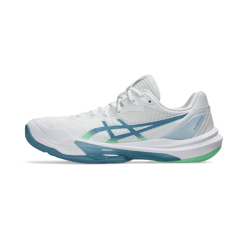 アシックス シューズ SKY ELITE FF 3 White/Saba Blue 1051A080-106スカイエリート バレー バスケット バドミントン メンズ ASICS