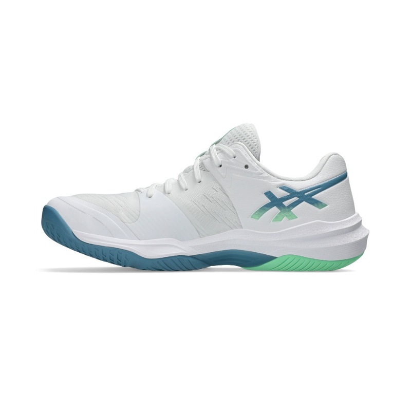 アシックス シューズ SKY ELITE FF 3 White/Saba Blue 1051A080-106スカイエリート バレー バスケット バドミントン メンズ ASICS