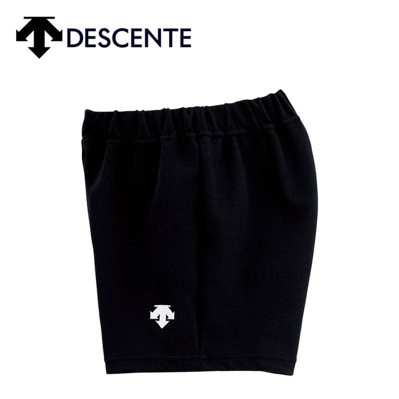 デサント バレーボールパンツ ブラック DSP-6092WB BLK レディース ハーフパンツ クォーターパンツ ポイント DESCENTE [日本正規品]