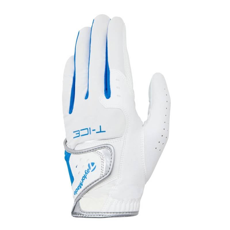 テーラーメイド ゴルフグローブ T-ICE 3.0 グローブ UN804 ホワイト/ブルー 日本正規品 メンズ グローブ TaylorMade Golf