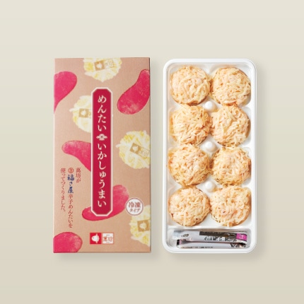 めんたいいかしゅうまい(8個入/タレ付き)(809) 【冷凍】【単品のし