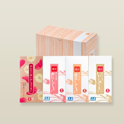 しゅうまい人気ランキング第4位】 いかしゅうまい四姉妹セット(S-10