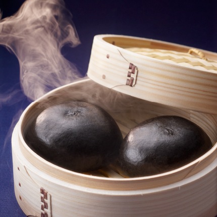 いかまんじゅう黒5個入り(O-51)　【冷凍】