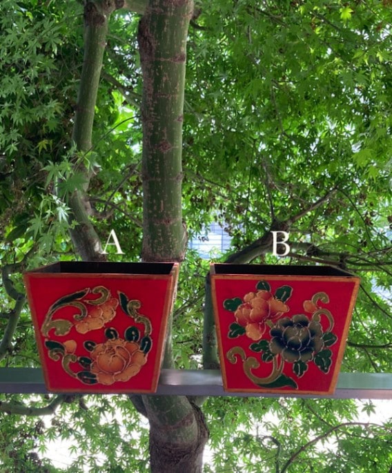 アトリエジュンコ　ボックス　ウッド　シノワズリ ボックス ウッド シノワズリ Box Wood Chinoiserie | Atelier J