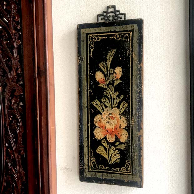 チベット 壁飾り 19世紀アンティーク チベット 壁飾り 19世紀アンティーク