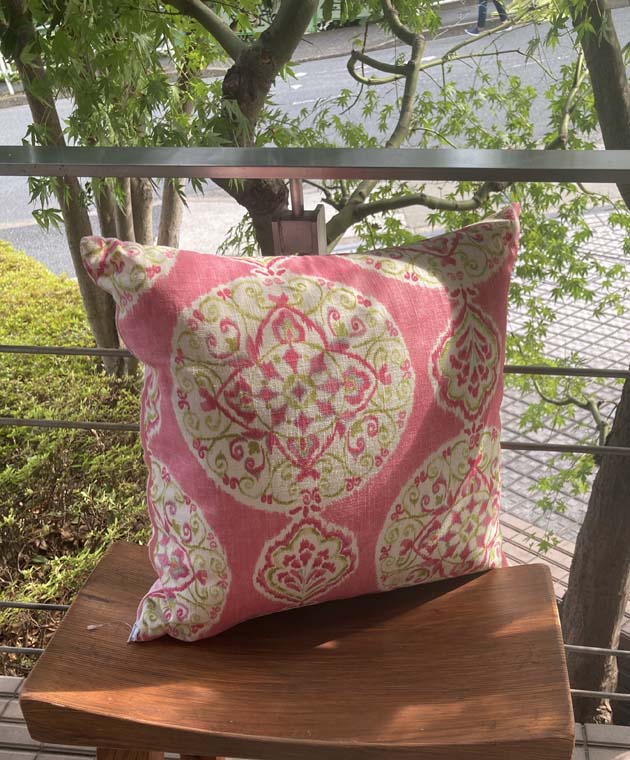 マンダリンオリジナルクッションカバー”Kaleidoscope