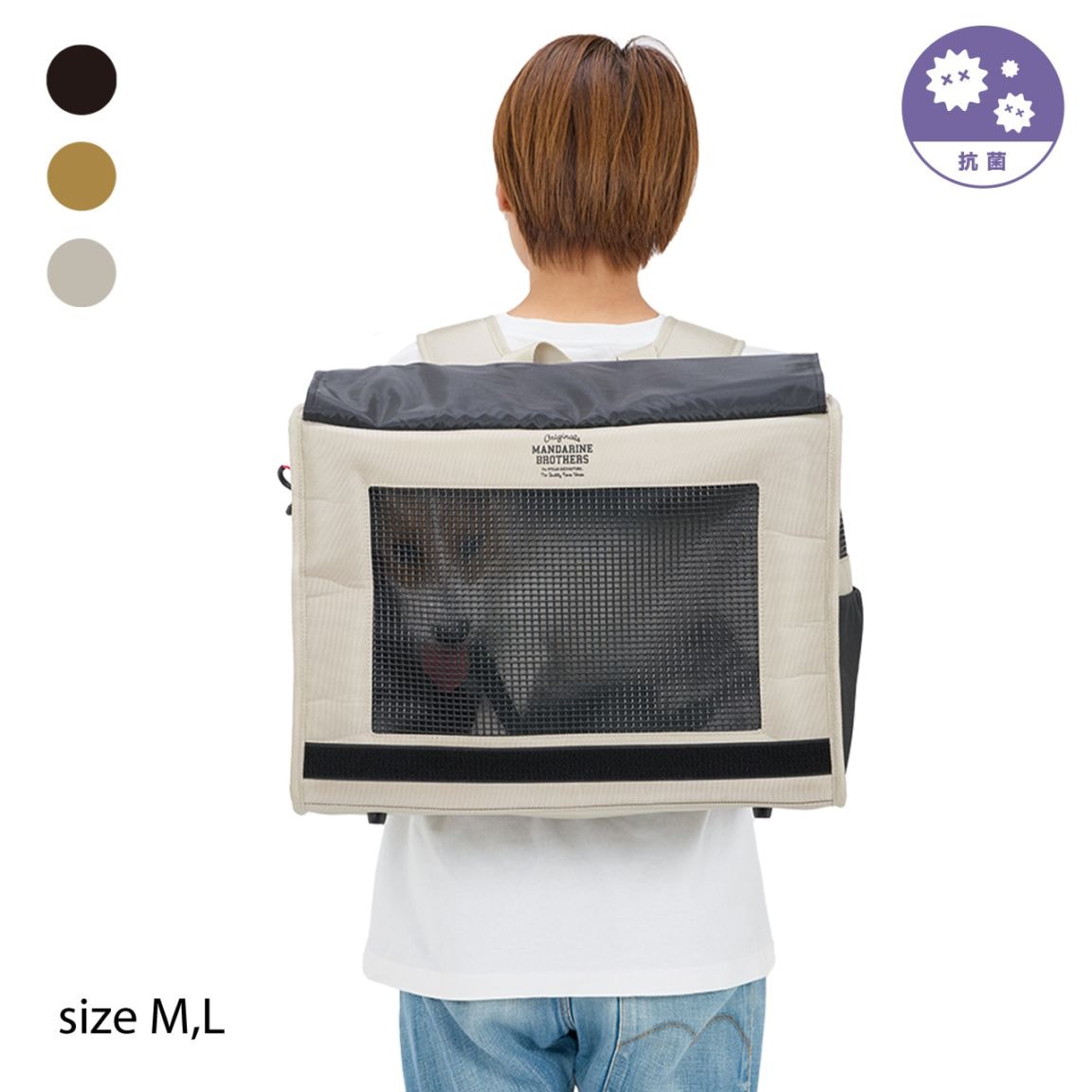 BRIXTON CARRY BACKPACK －WIDE－