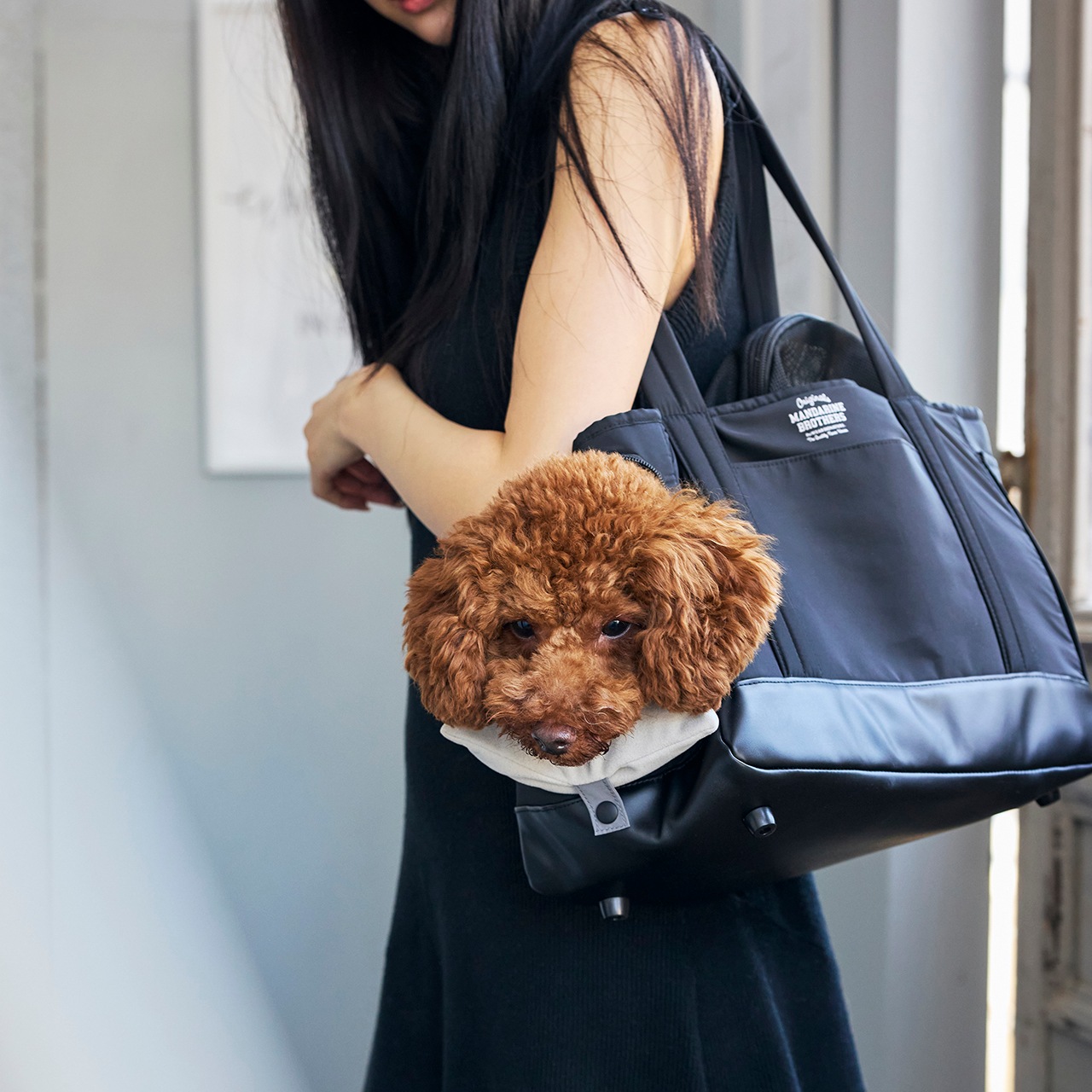 CUSHION MINI BAG | CARRY BAG | 犬服 MANDARINE BROTHERS マンダリン