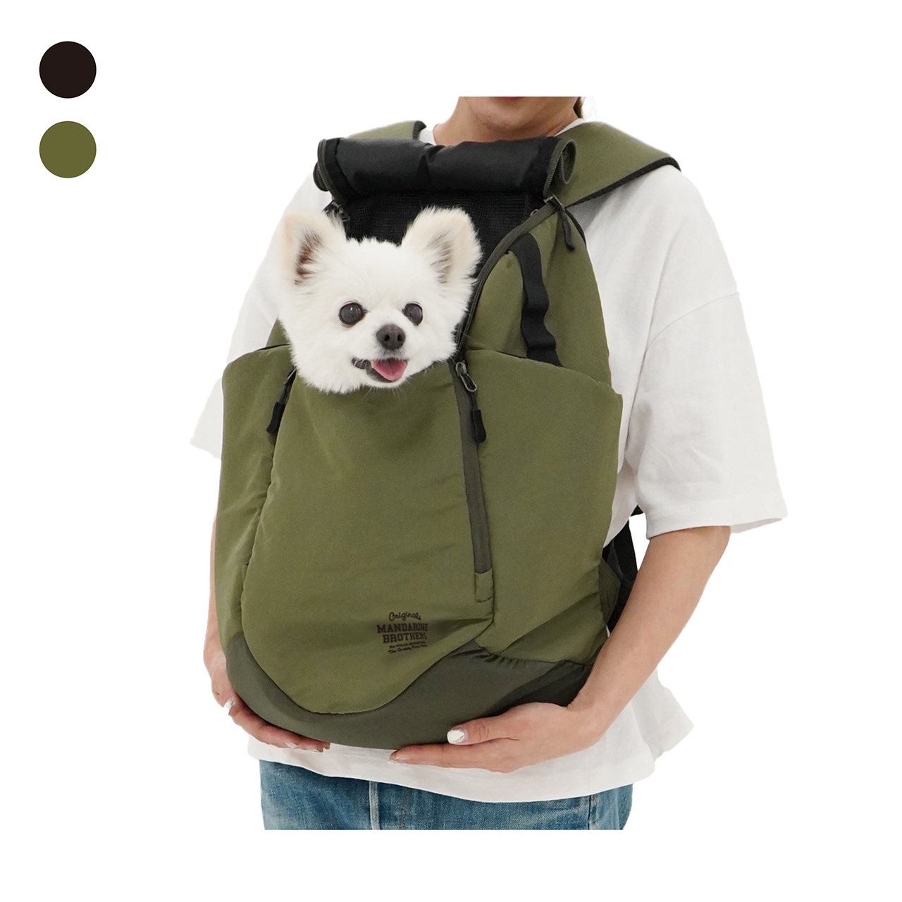 WINSTON HUG BAG | CARRY BAG | 犬服 MANDARINE BROTHERS マンダリン