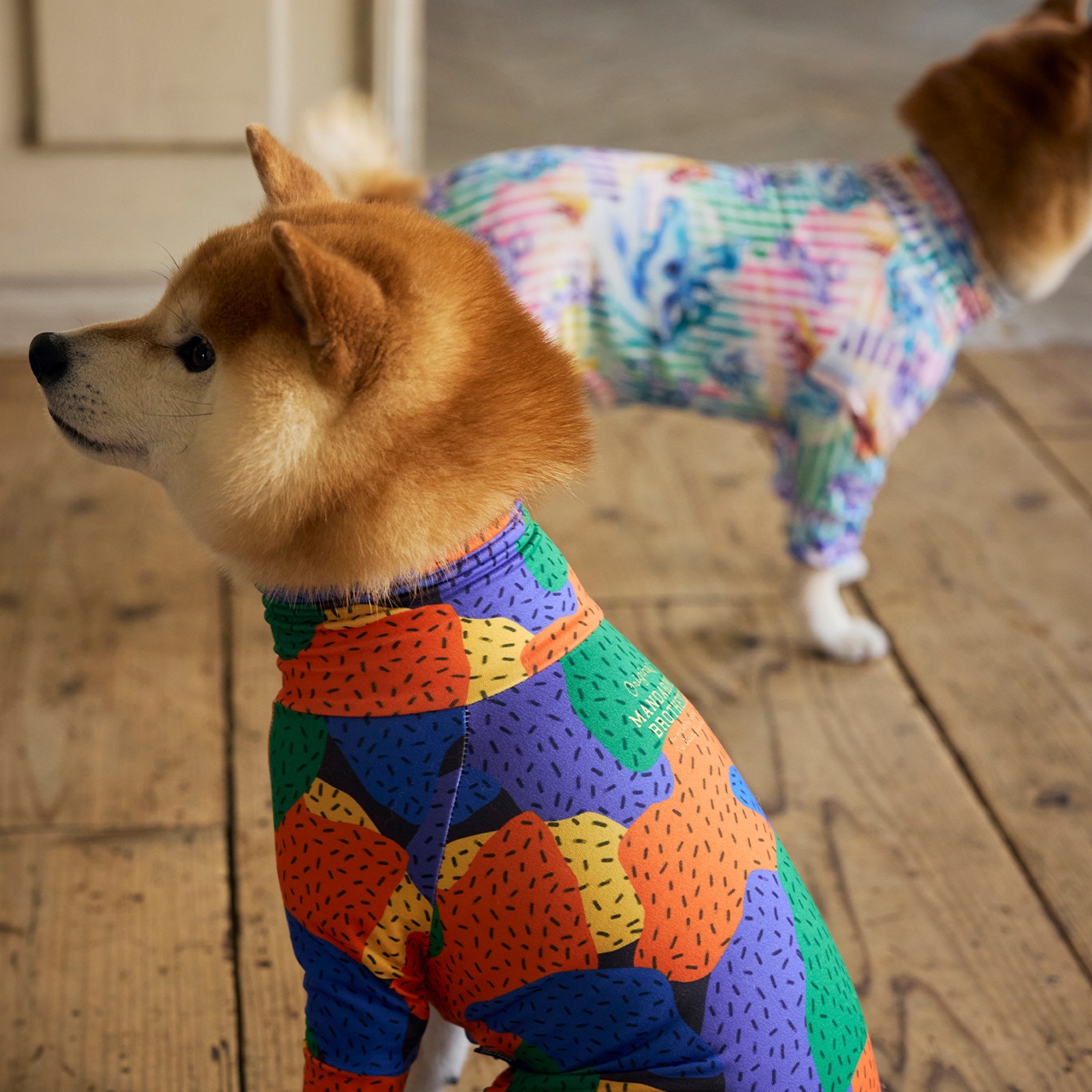 SKIN TIGHT SUIT MULTI PRINT