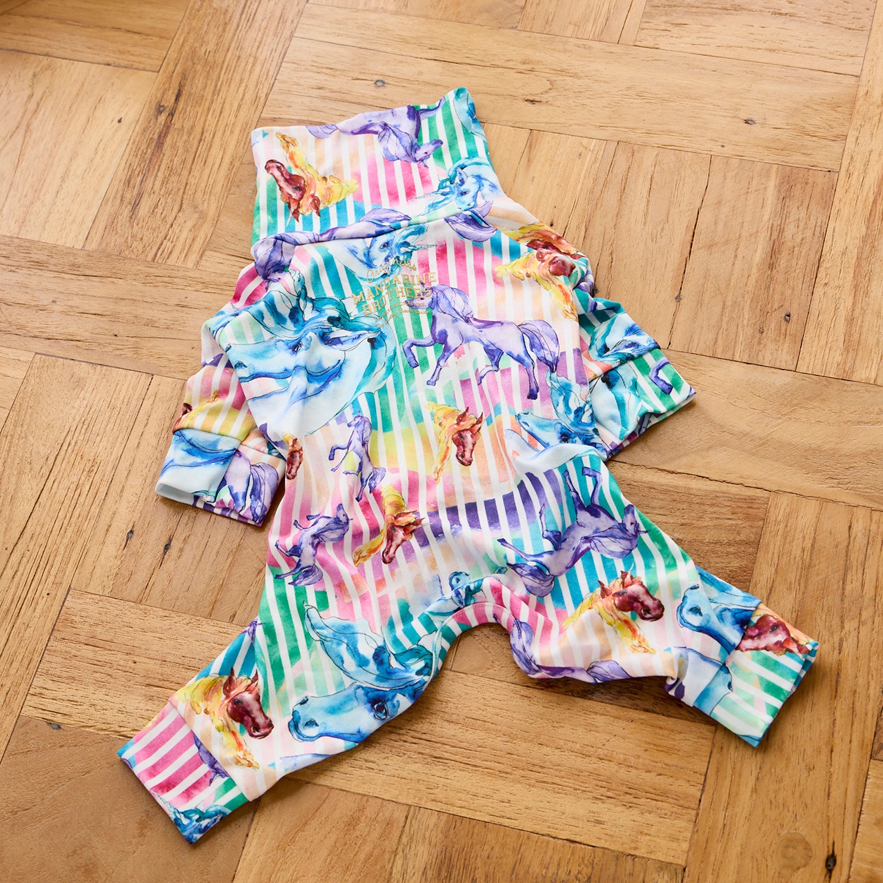 SKIN TIGHT SUIT MULTI PRINT