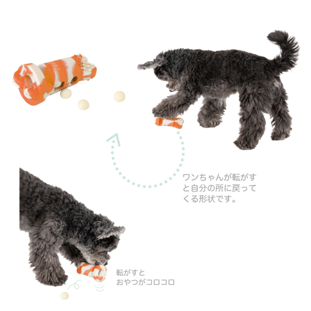 TRAINING SILICONE TOY | TOY | 犬服 MANDARINE BROTHERS