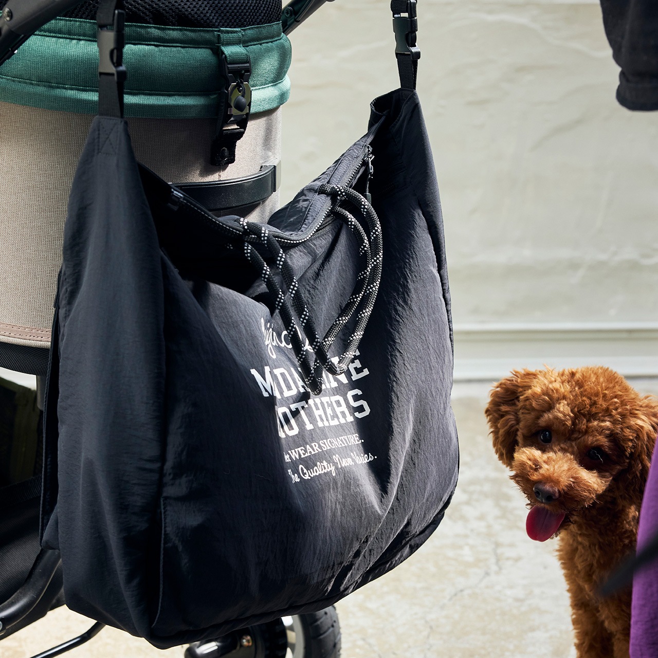 マンダリンブラザーズ 犬用 キャリートートバッグ MBストライプ