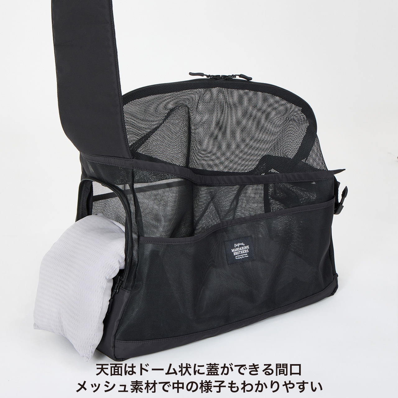 MESH SHOULDER BAG | CARRY BAG | 犬服 MANDARINE BROTHERS マンダリン
