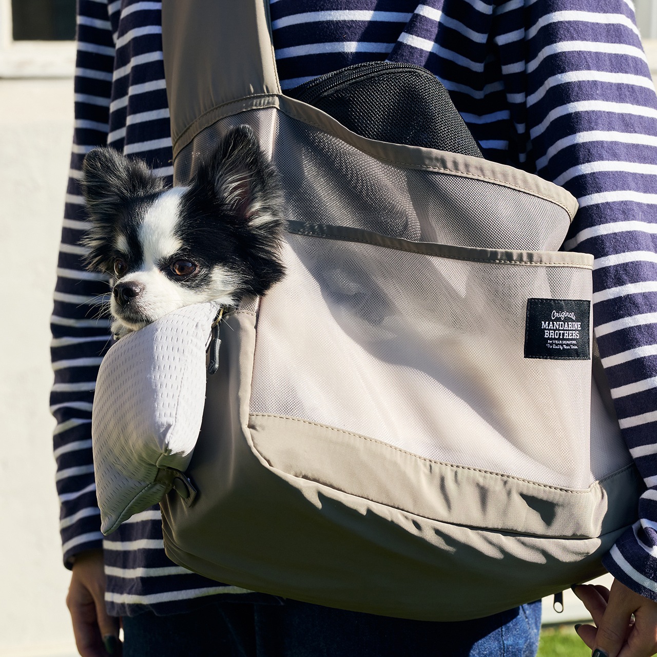 MESH SHOULDER BAG | CARRY BAG | 犬服 MANDARINE BROTHERS マンダリン