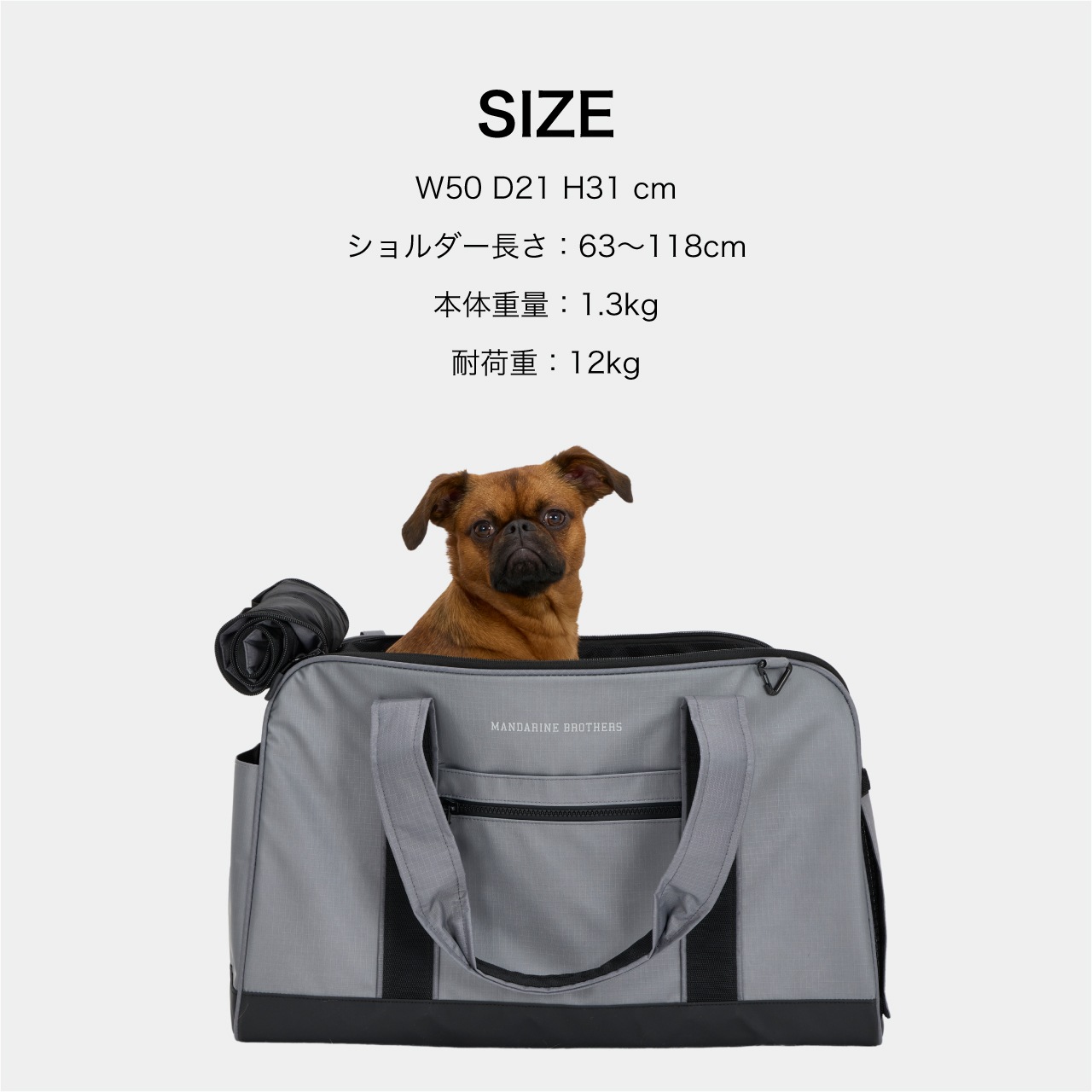 DOUBLE FACE CARRY TOTE BAG
