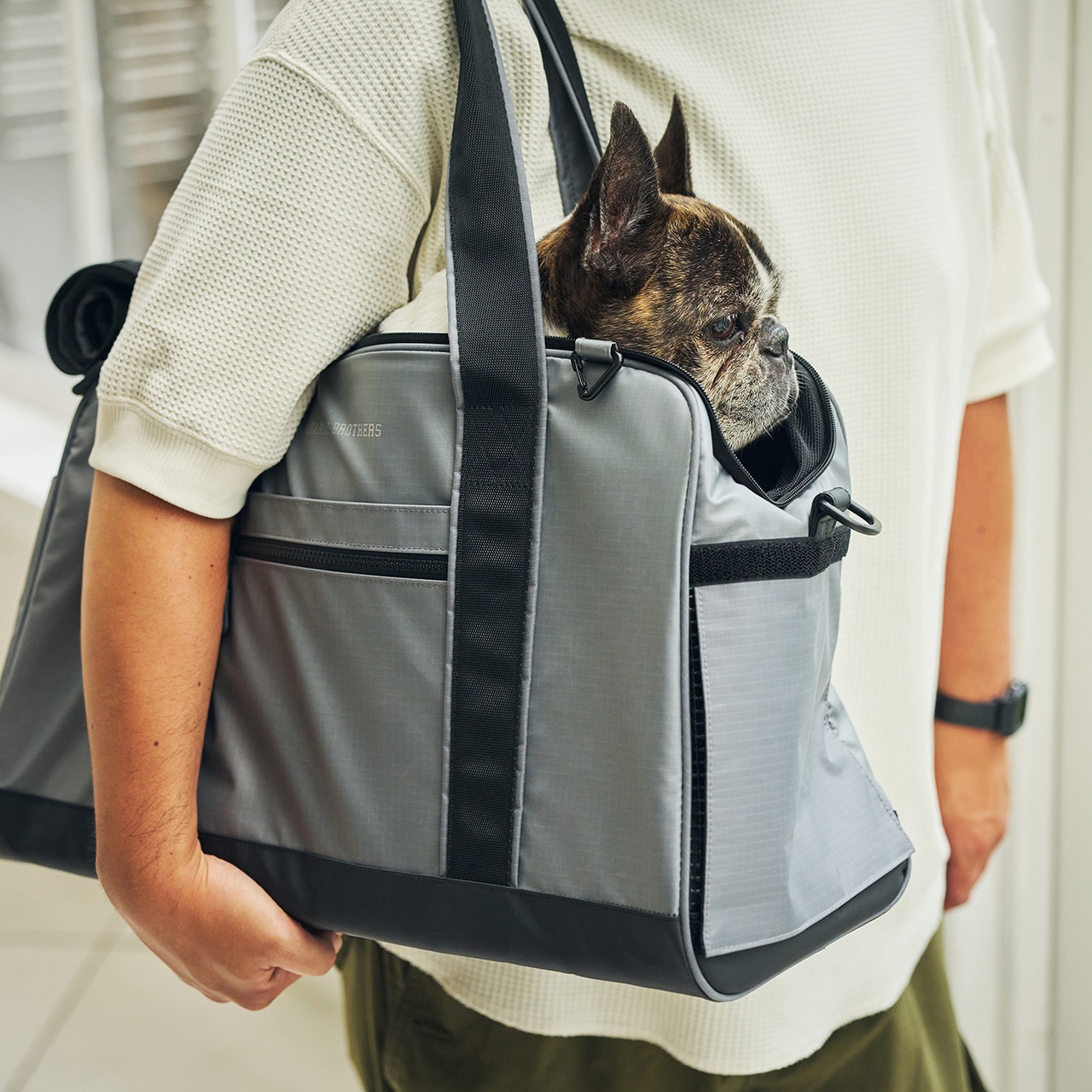 DOUBLE FACE CARRY TOTE BAG