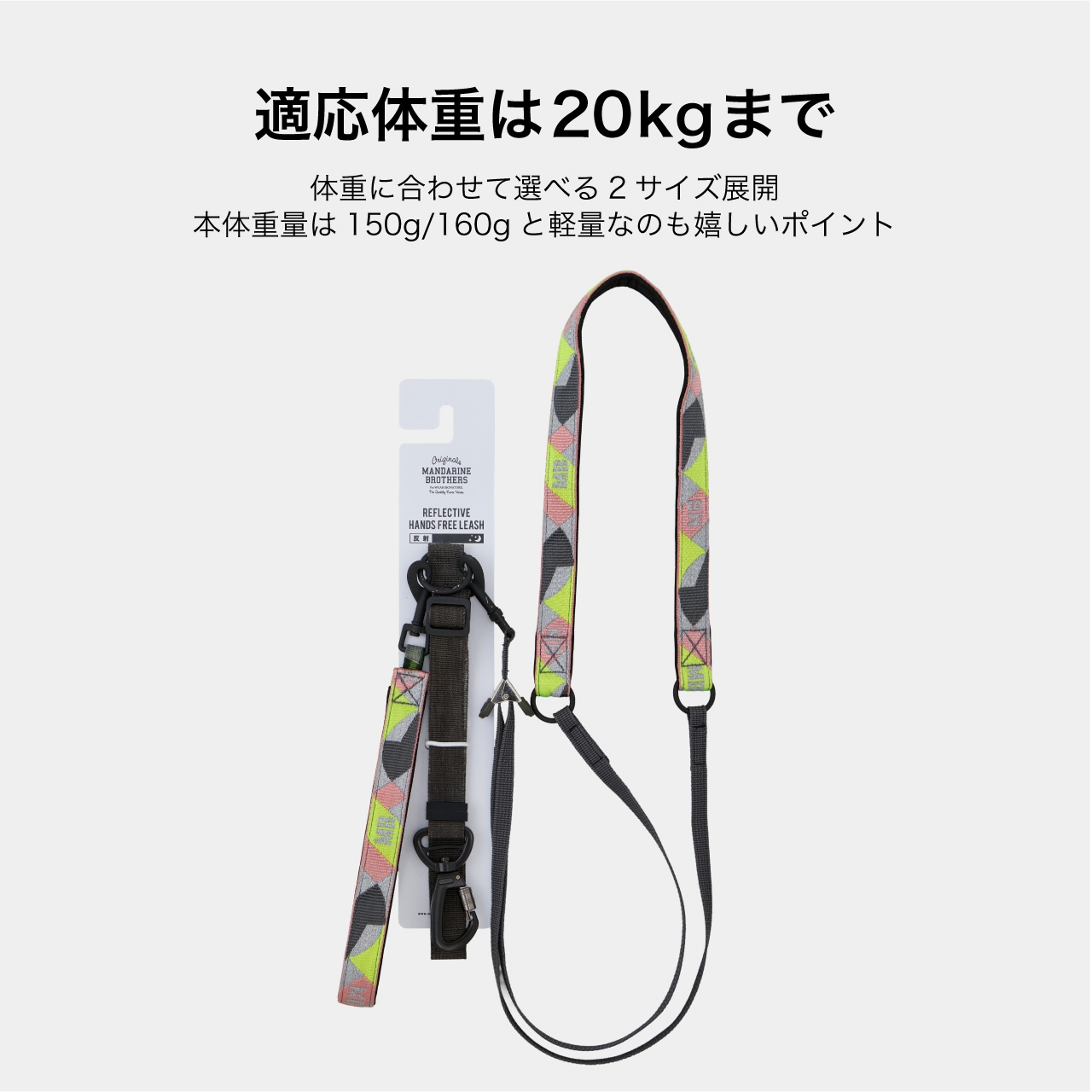 REFLECTIVE HANDS FREE LEASH