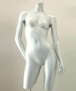 レディス・モードトルソー(7号・シルバー)