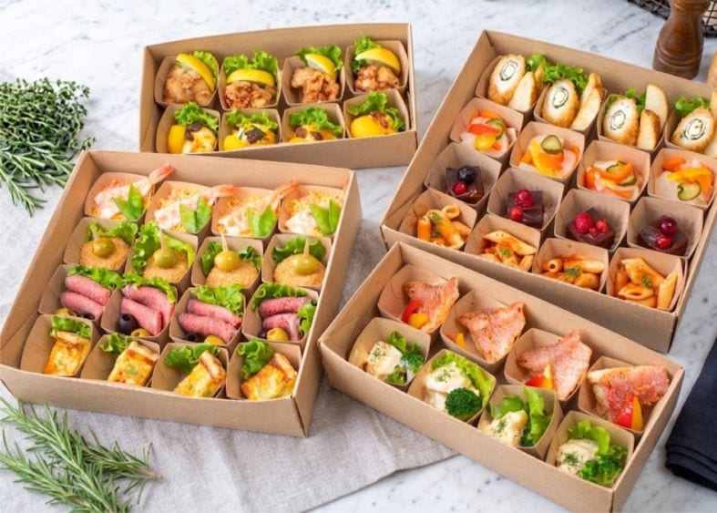 オードブルボックス ひとり3240円プラン（全12品）