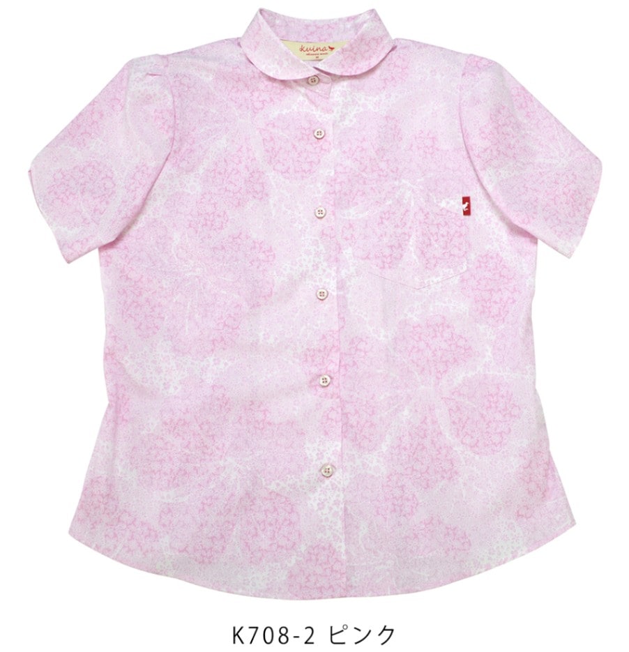 レディース フェアリーハイビー 丸衿・チューリップ袖