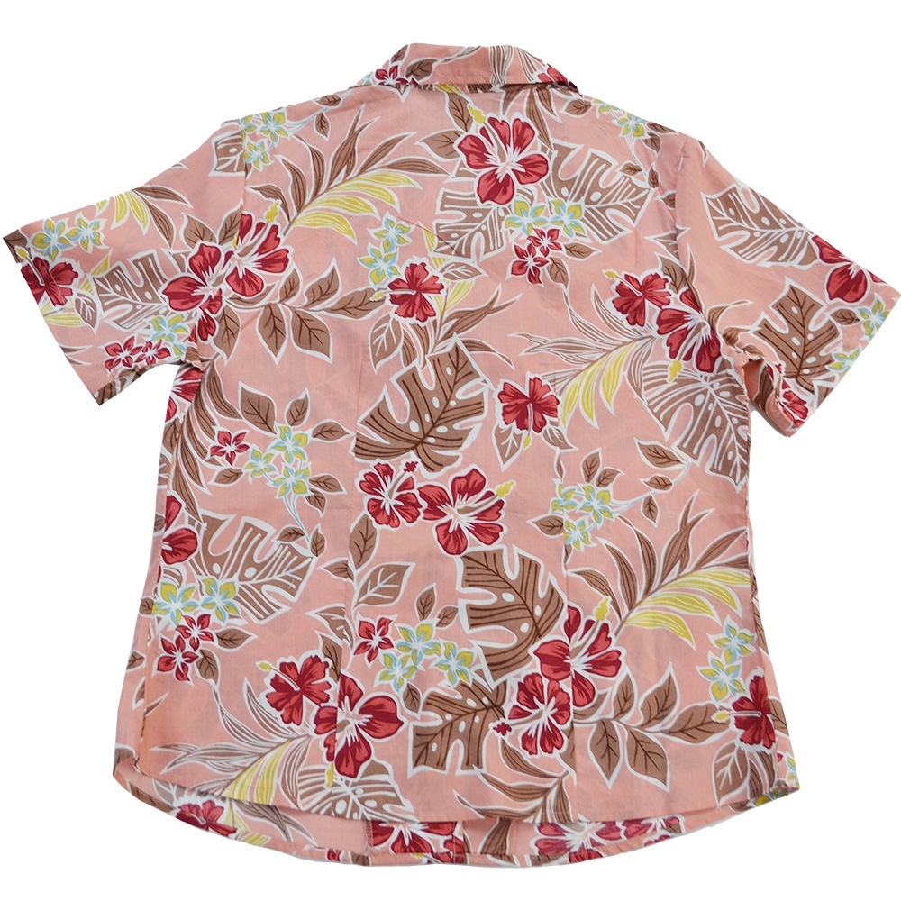 レディース アロハシャツ ハッピーリゾート Happy Resort オープンシャツ 沖縄 結婚式 ウェディング 結婚 プレゼント ギフト