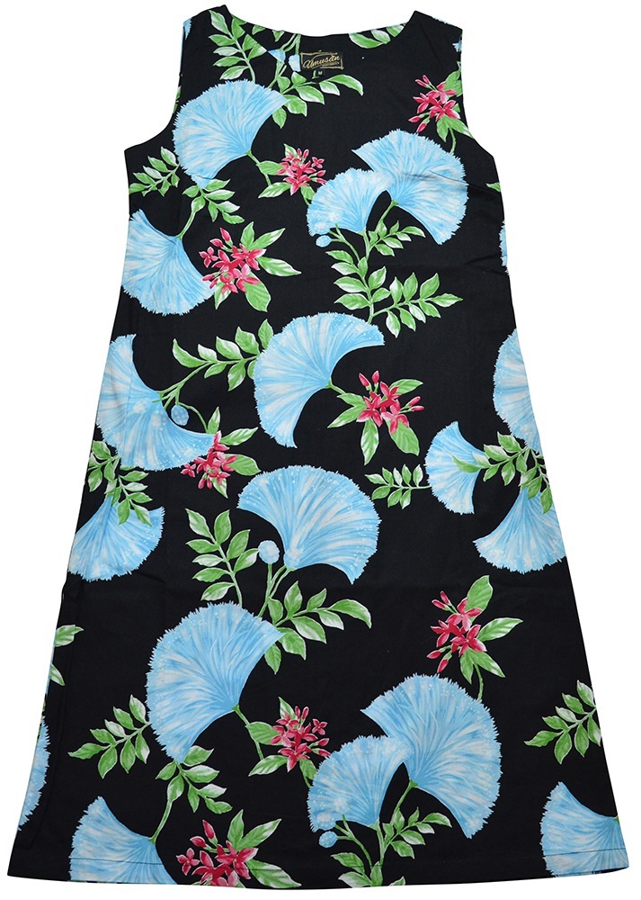 かりゆしワンピース ティンク&ベール VネックAライン ノースリーブ レディース