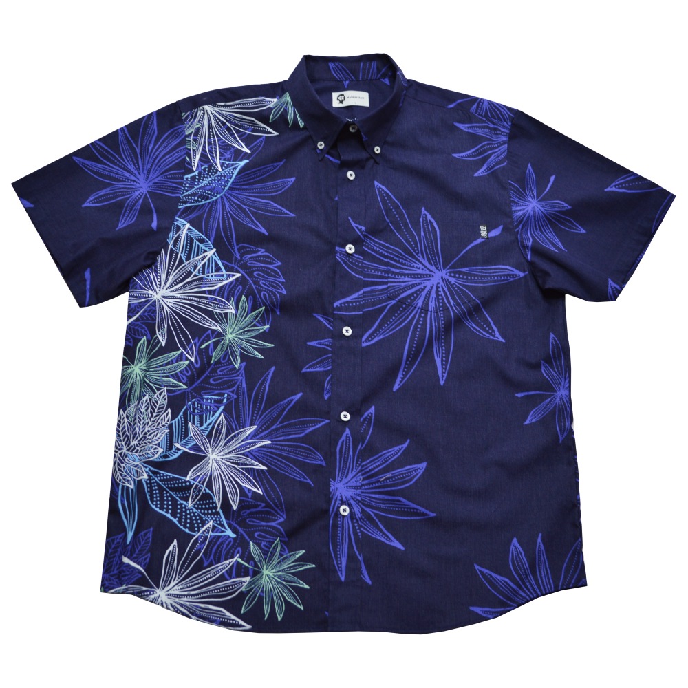 2026年新作】かりゆしウェア かりゆし メンズ リーフボーダーサイド